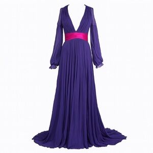 Gorgeous One Of A Kind Silk Evening Gown